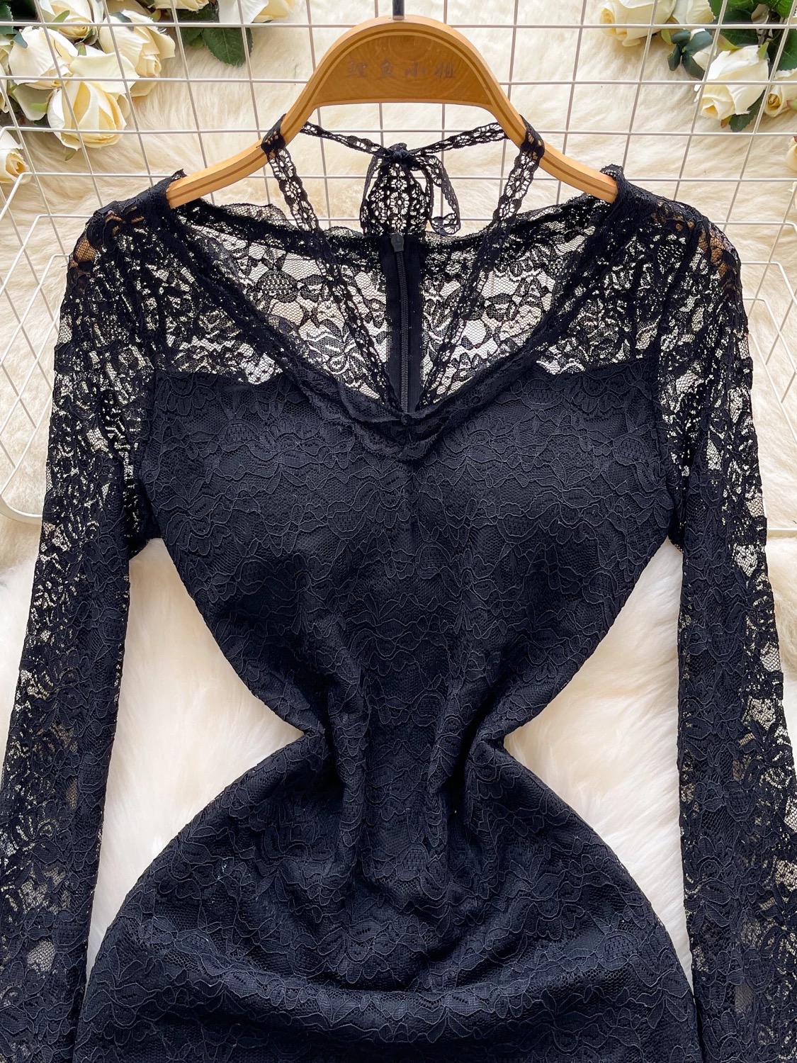 Star gazing lace dress CBC1393 image