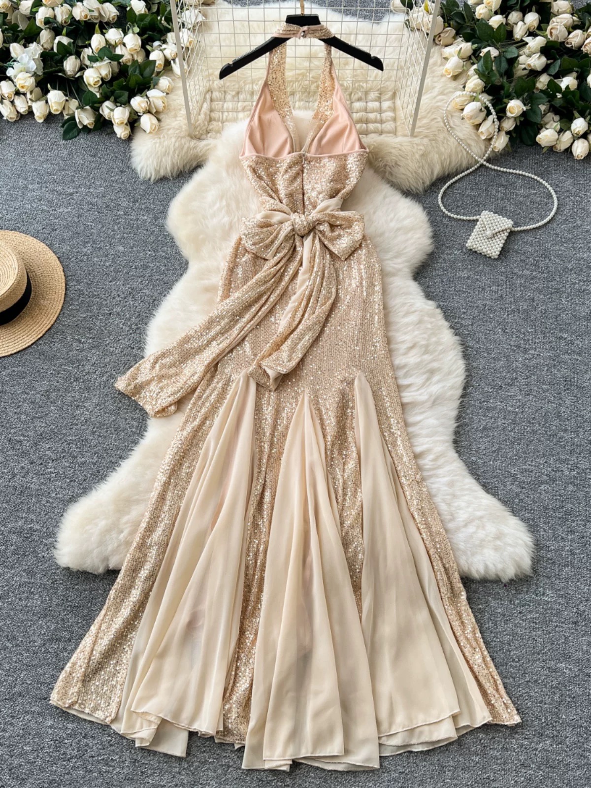 First day of summer party dress EVD224 image