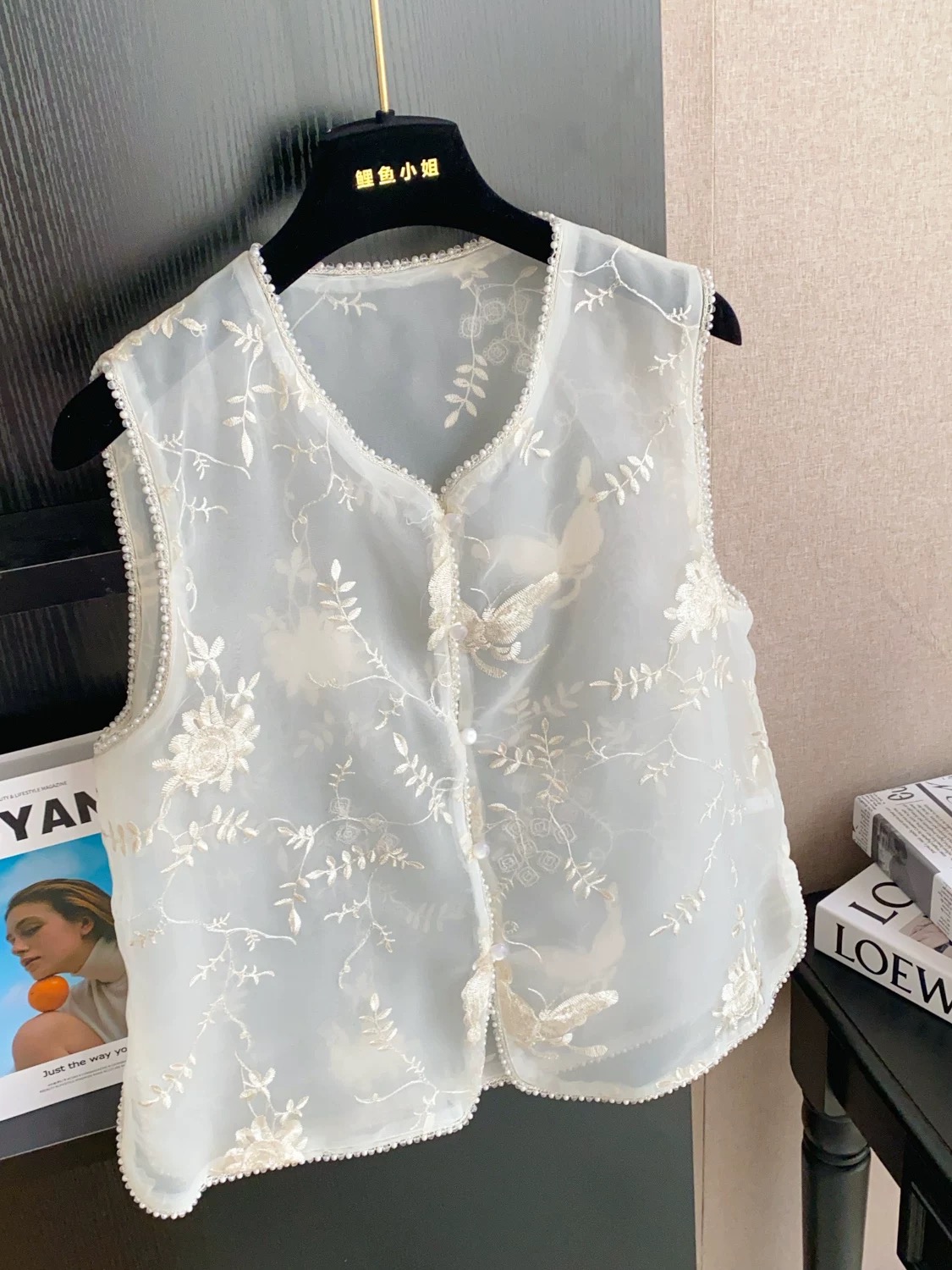 Night out waistcoat top CTO1034 image