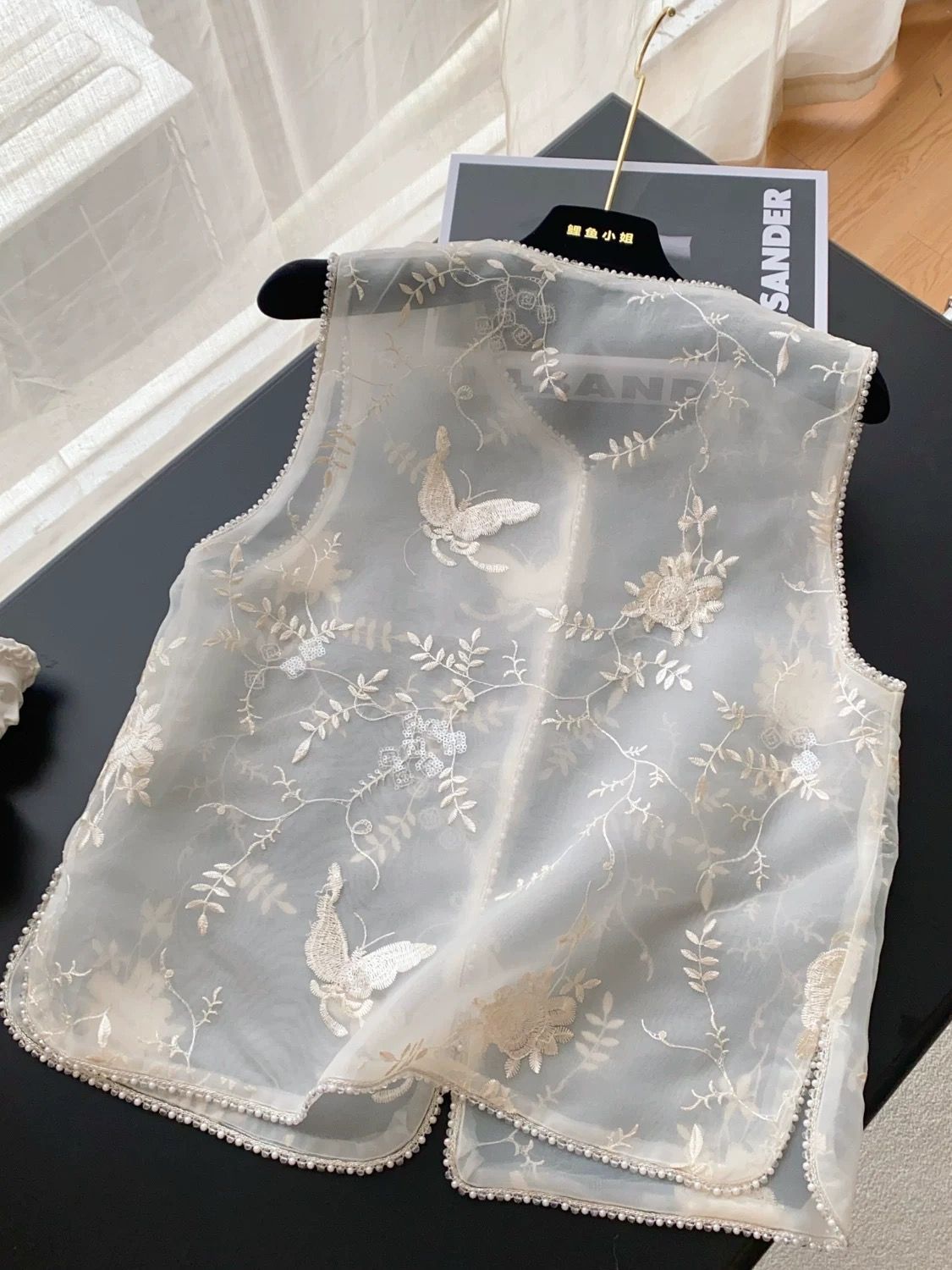 Night out waistcoat top CTO1034 image