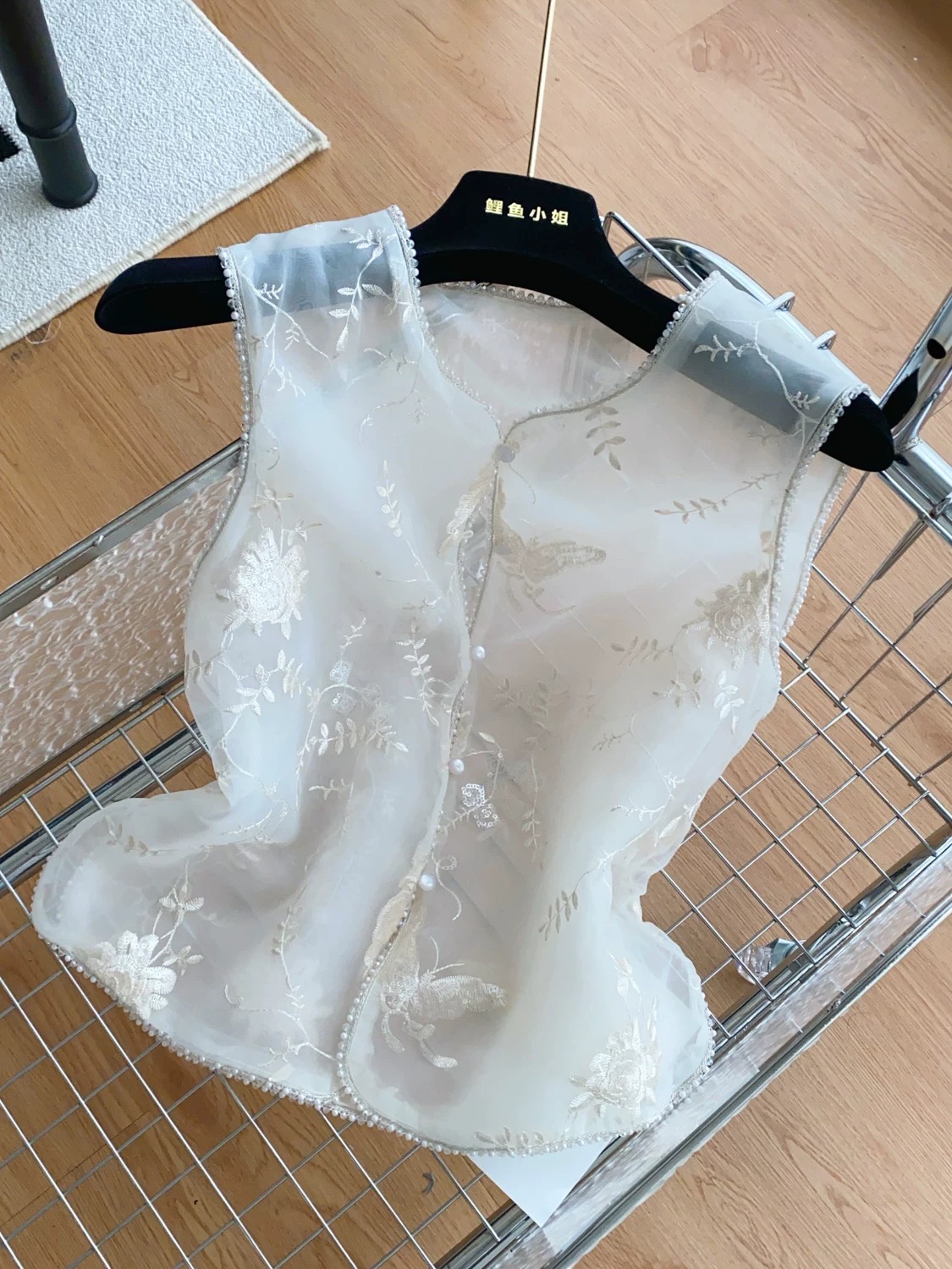 Night out waistcoat top CTO1034 image