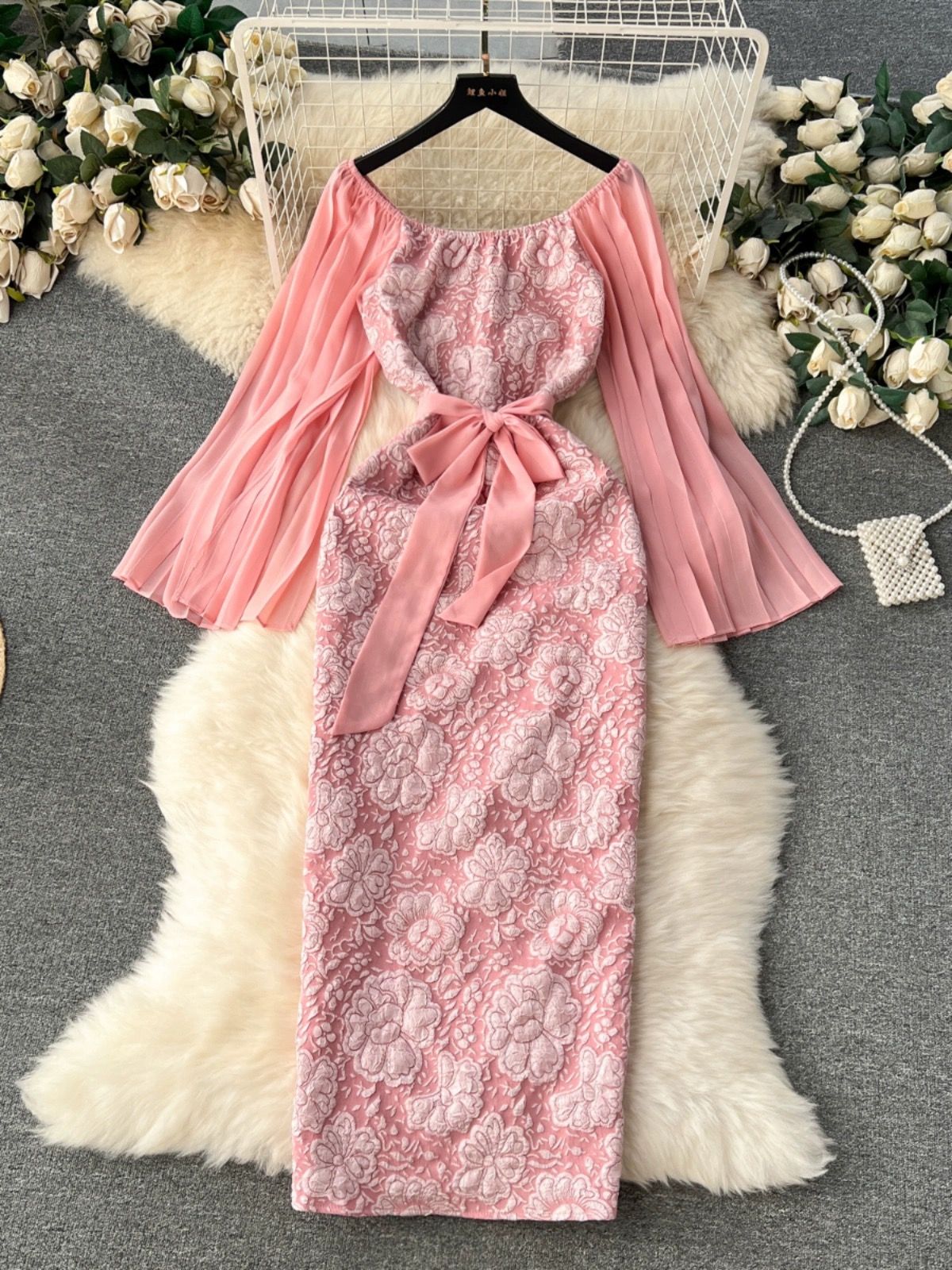 Optimistic vibes dress EBC276 image