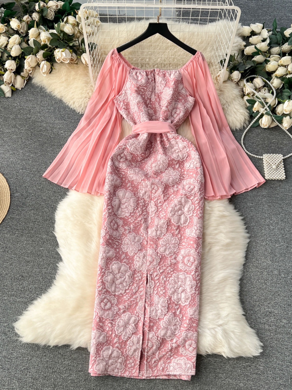 Optimistic vibes dress EBC276 image