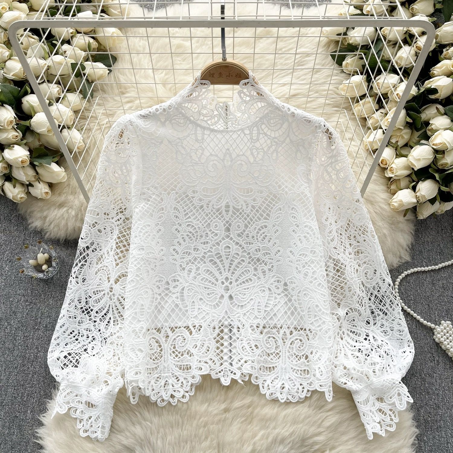 Fun mode lace top FTO122 image