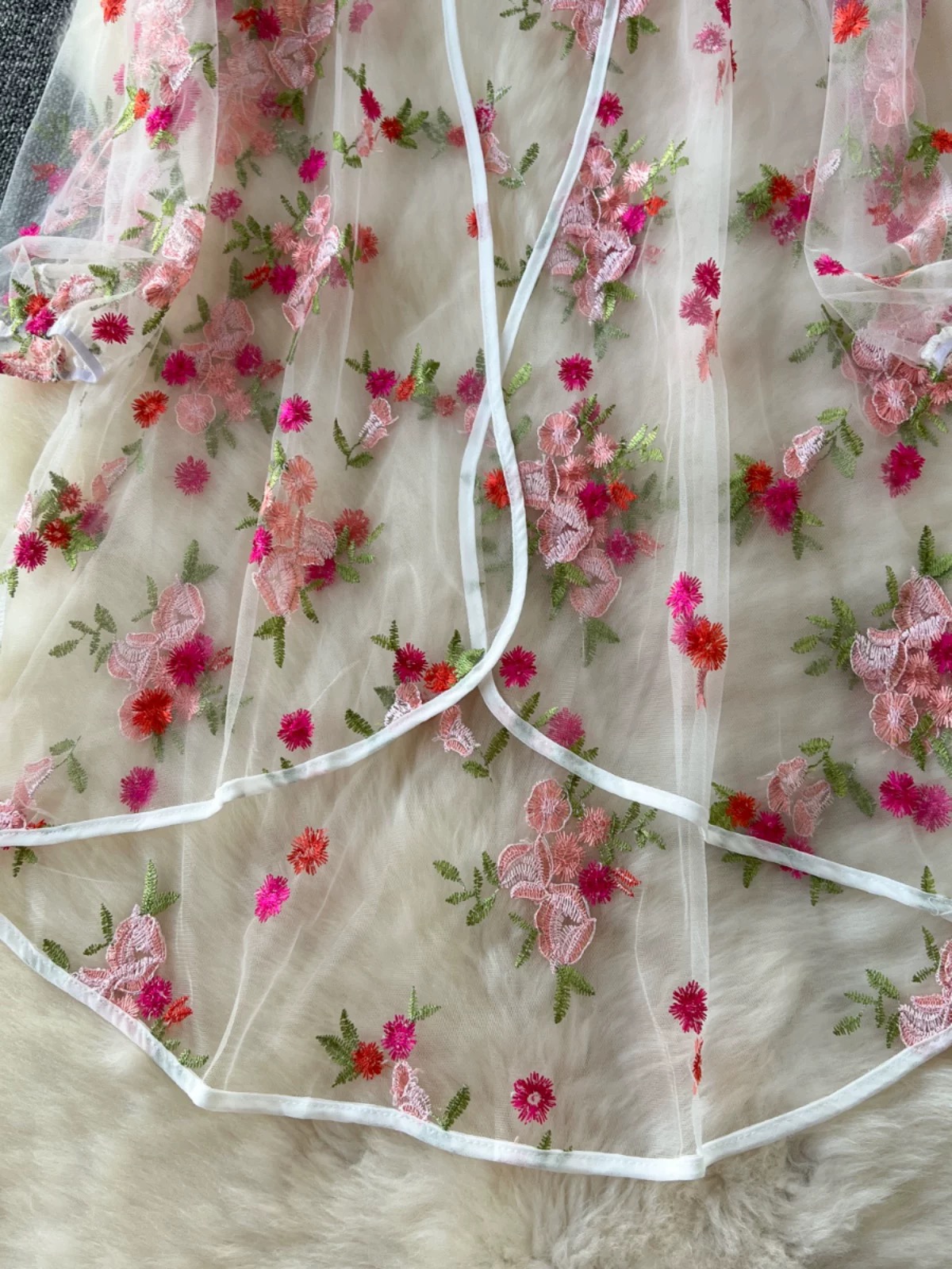 Fun times floral kimono KM137 image