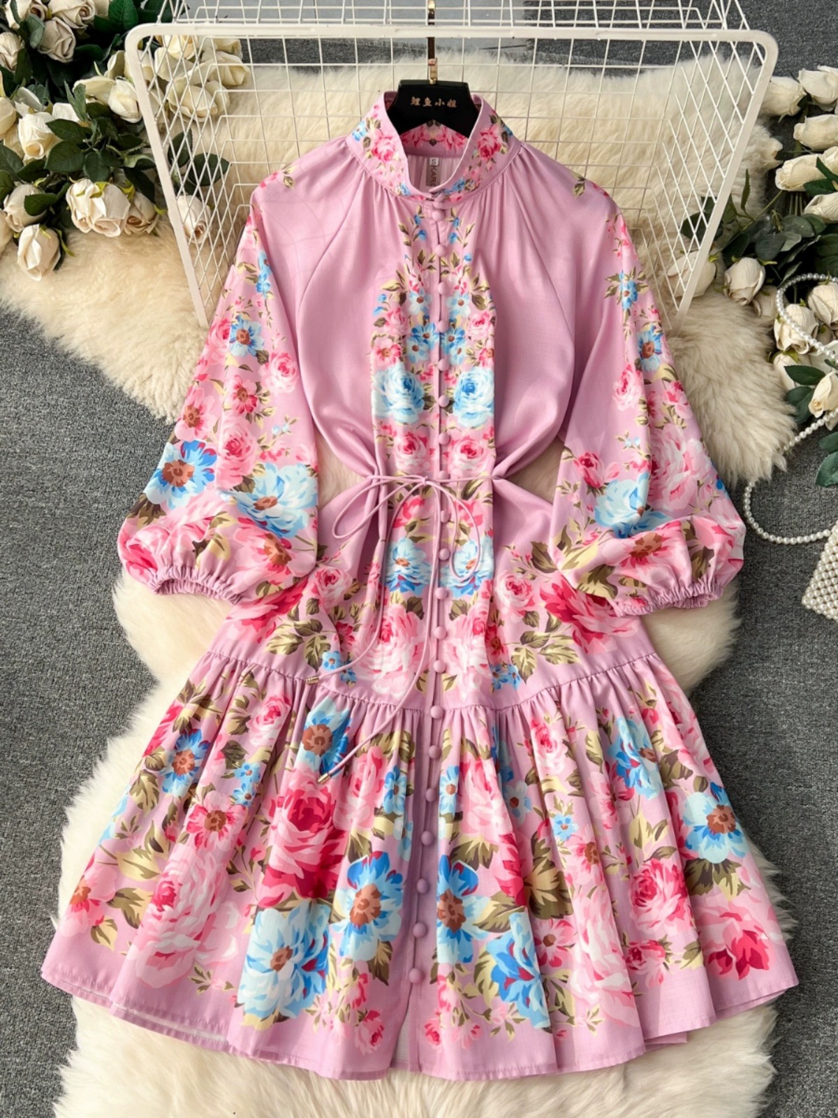 Glistening ocean dress ED212 image