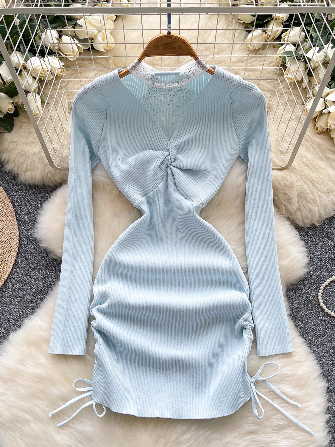 Georgian statement dress KBC285 image