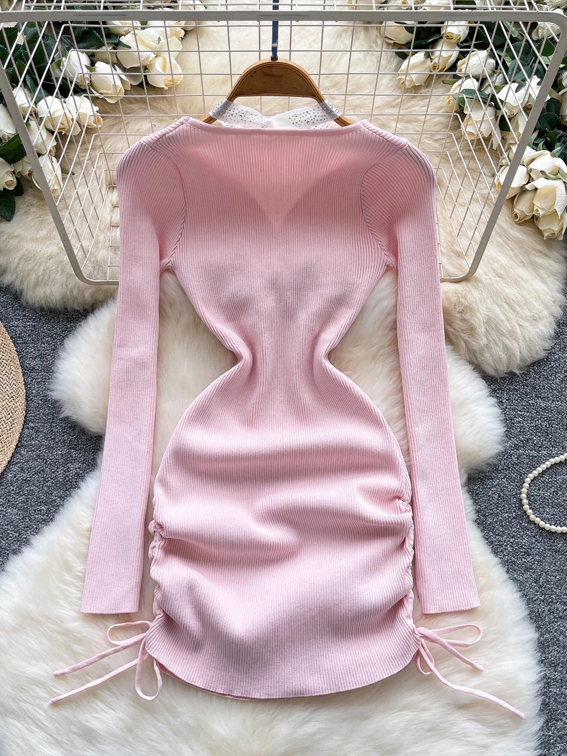 Georgian statement dress KBC285 image