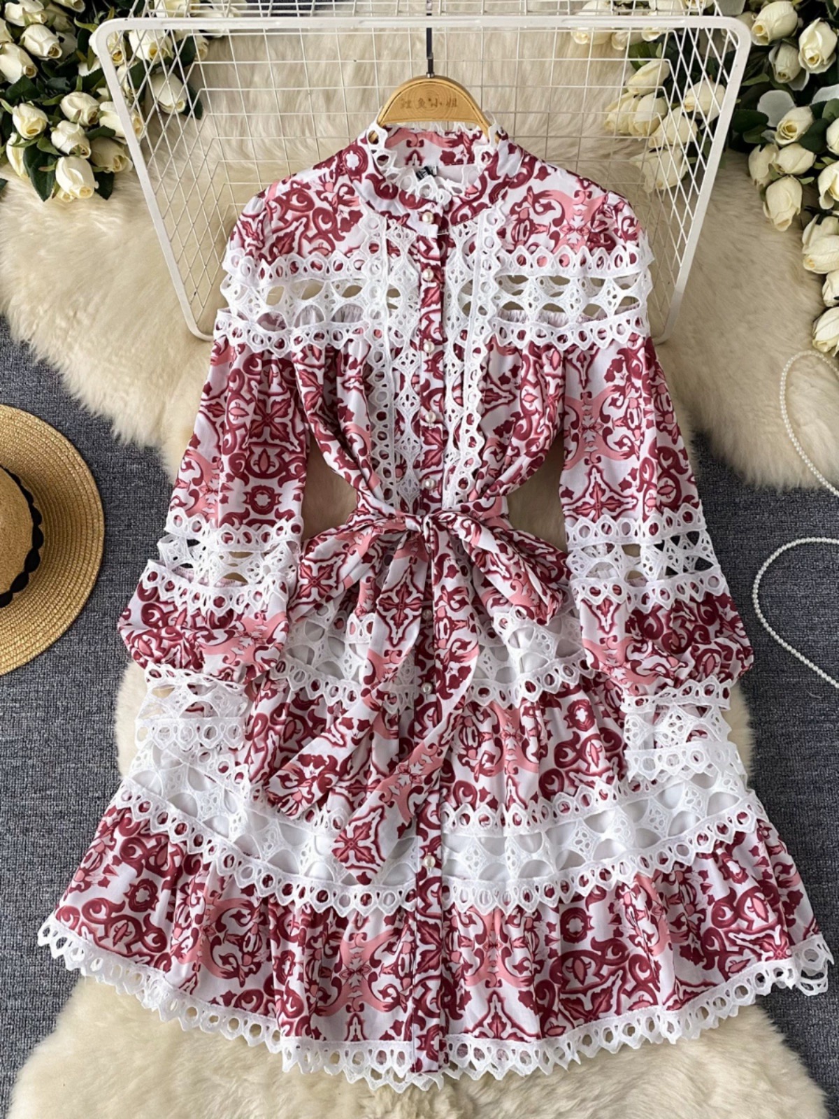 Call me daisy lace dress ED215 image