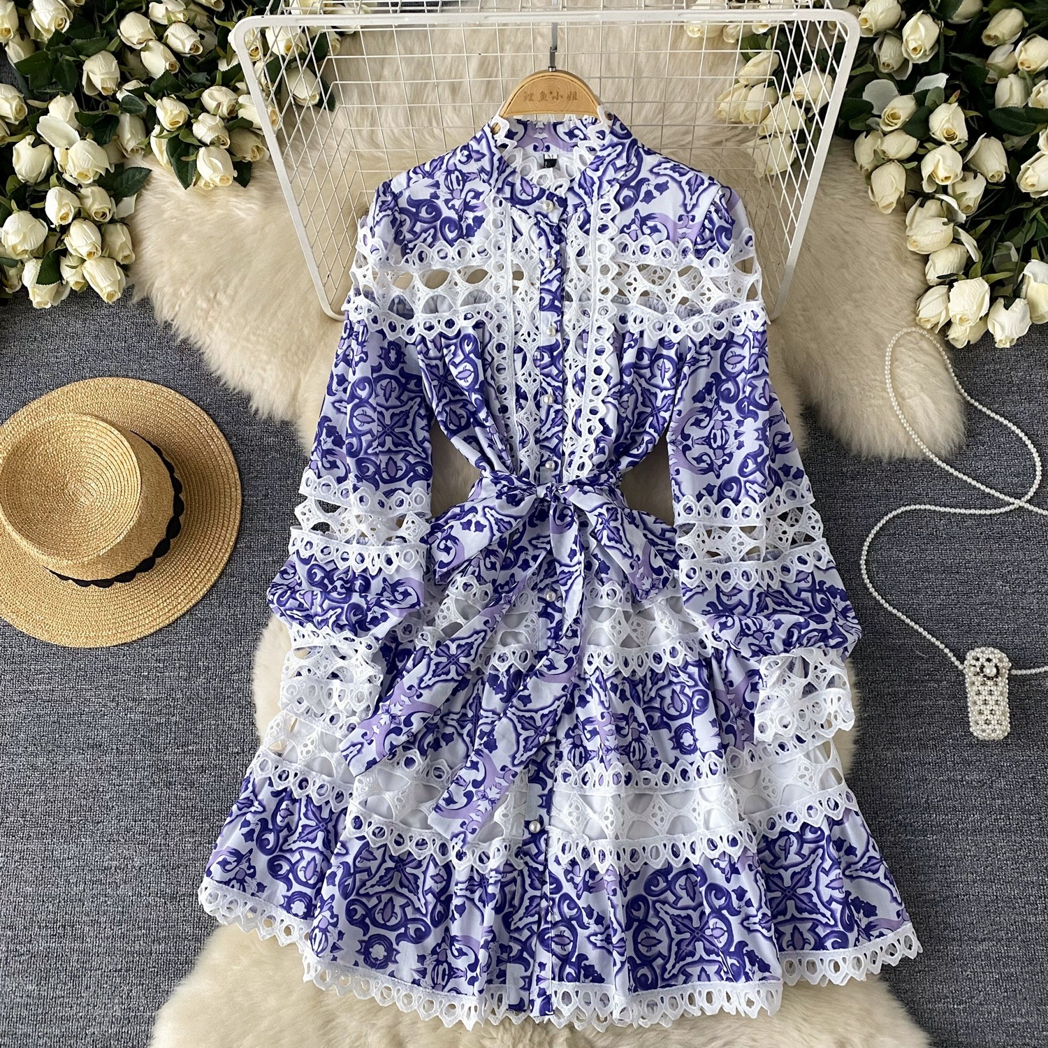 Call me daisy lace dress ED215 image