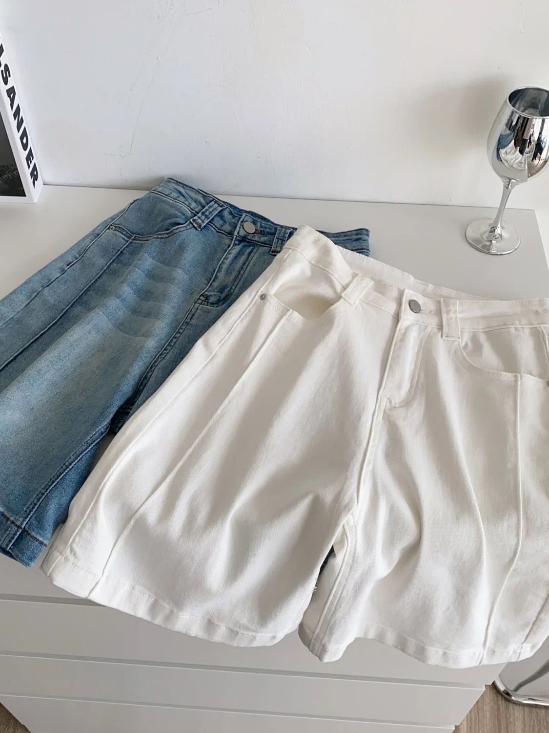 Devoted love denim shorts DS121 image