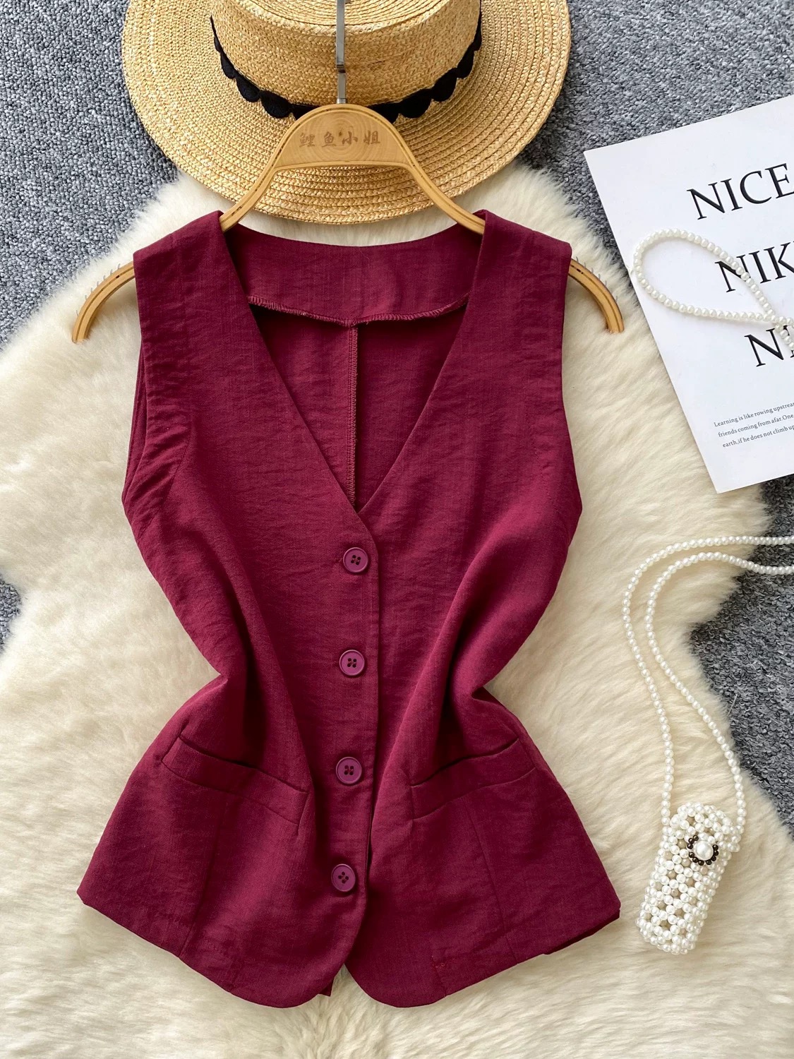 City tour waist coat top CTO1067 image