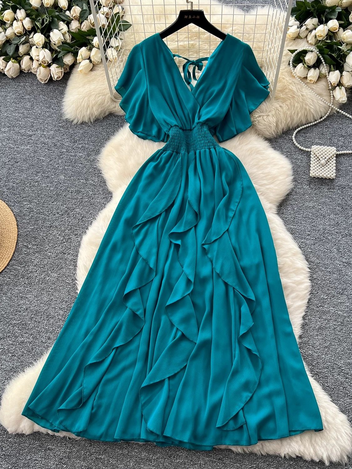 Fake it till you make it evening dress CD177 image