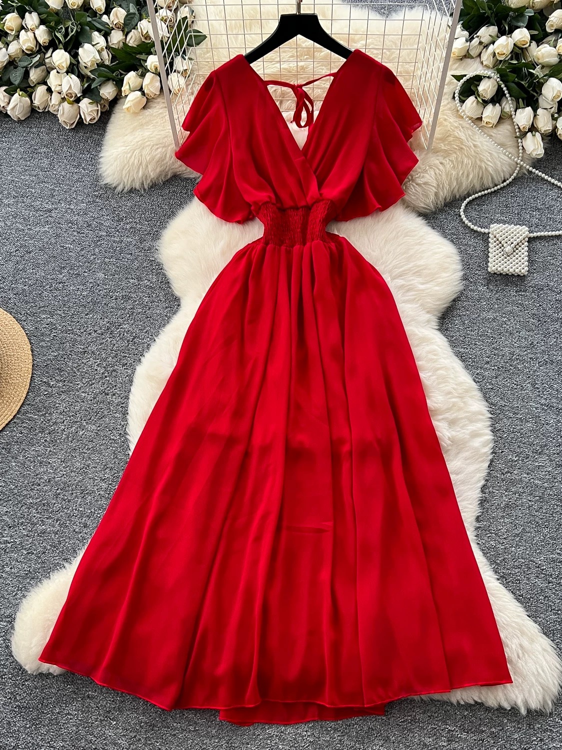 Fake it till you make it evening dress CD177 image