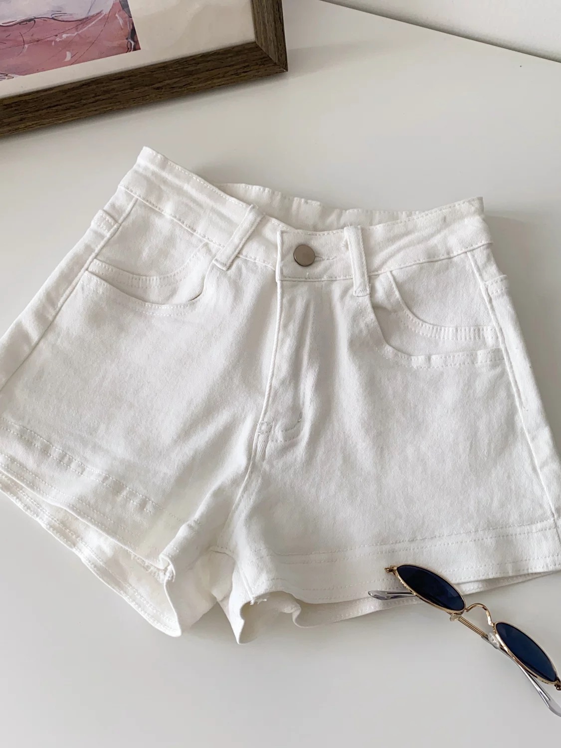 Summer baby denim shorts DS124 image
