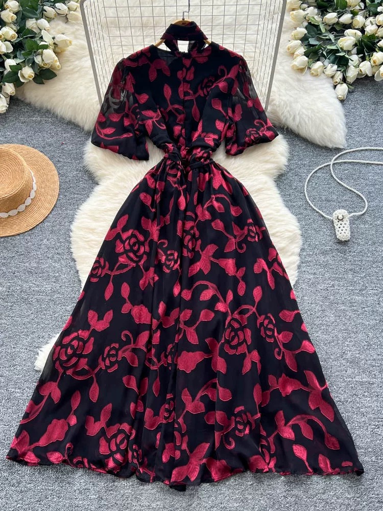 Lucky stars floral dress CD167 image