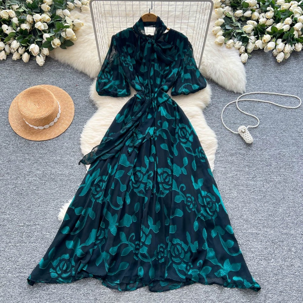 Lucky stars floral dress CD167 image