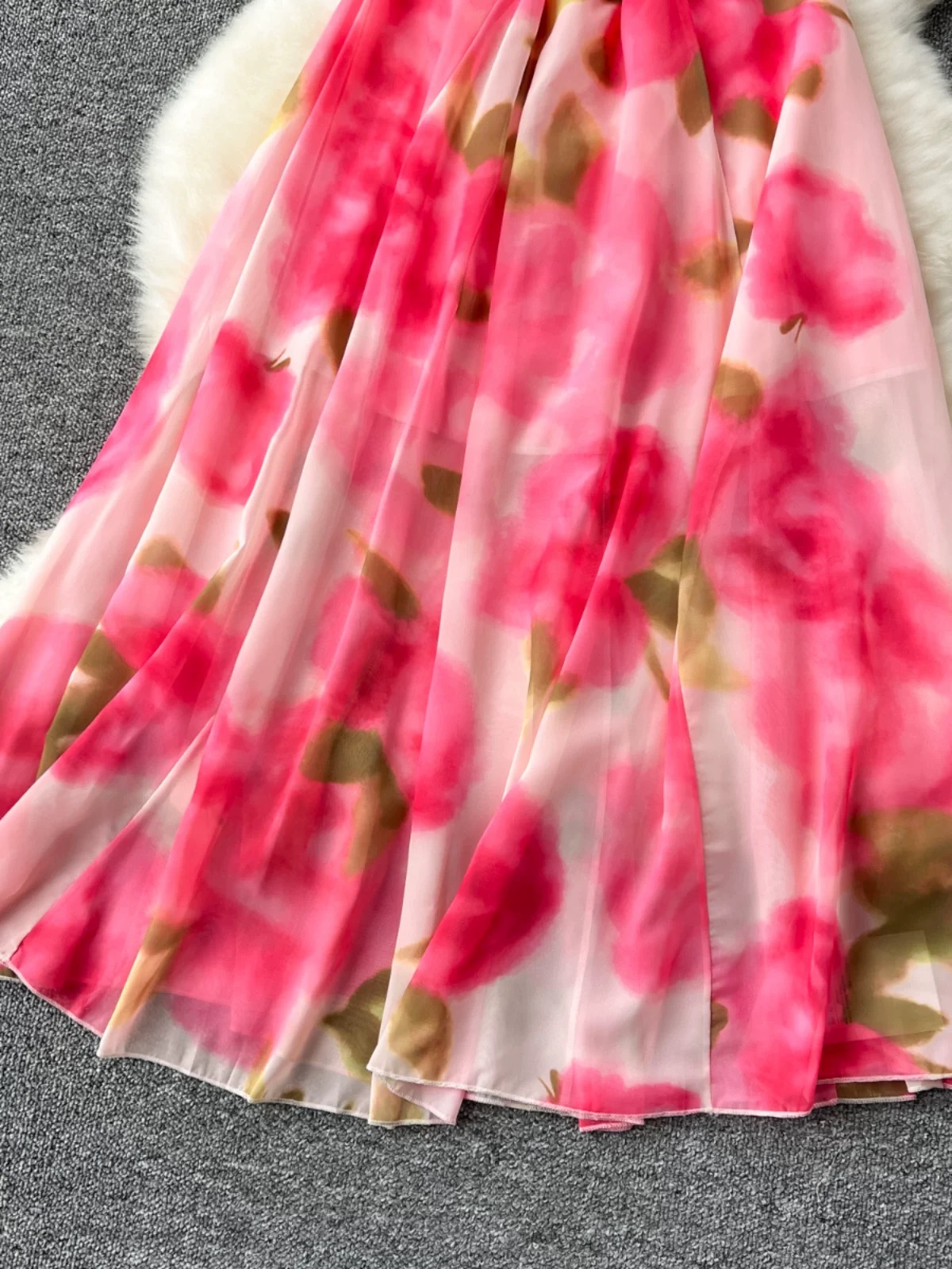 Slipped into comfort floral dress CD727 image