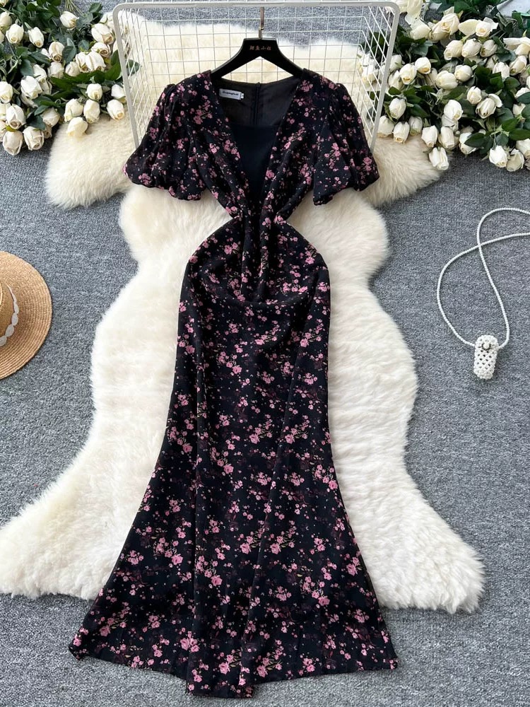 Melody floral dress CD146 image