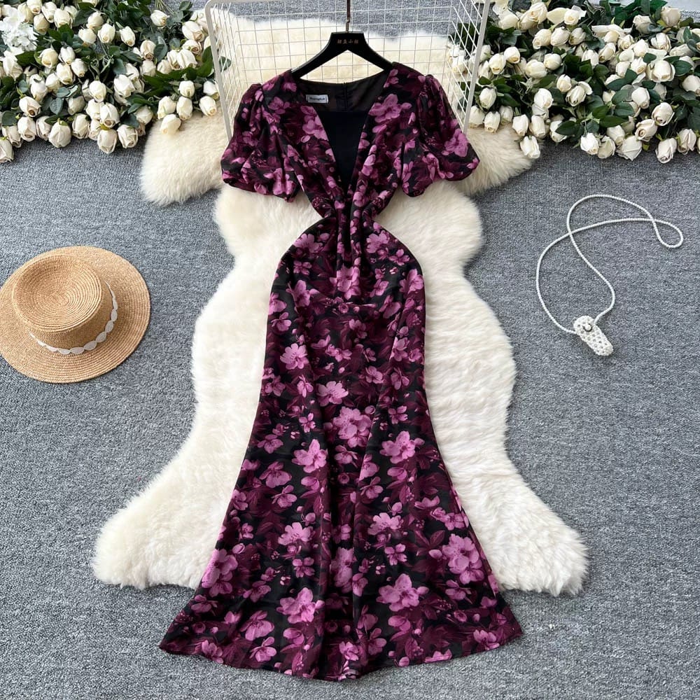 Melody floral dress CD146 image