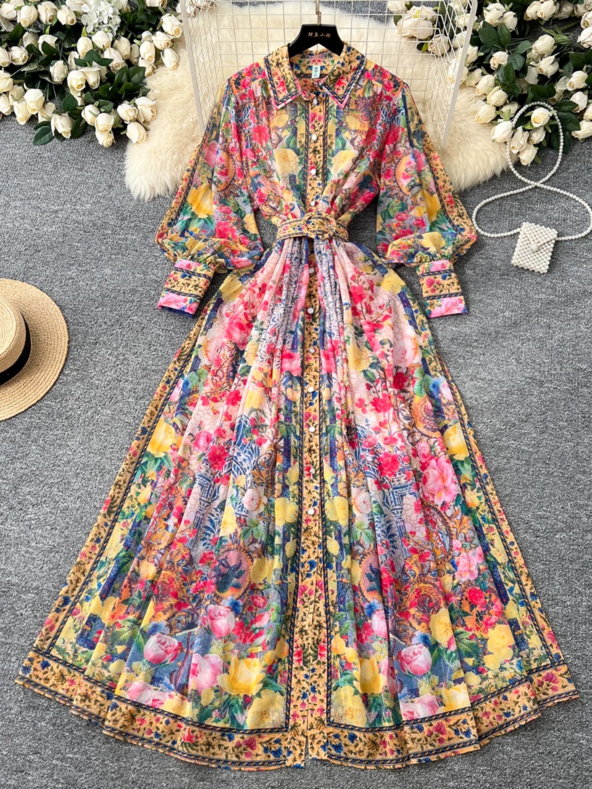 Serenity in paradise dress ED219 image