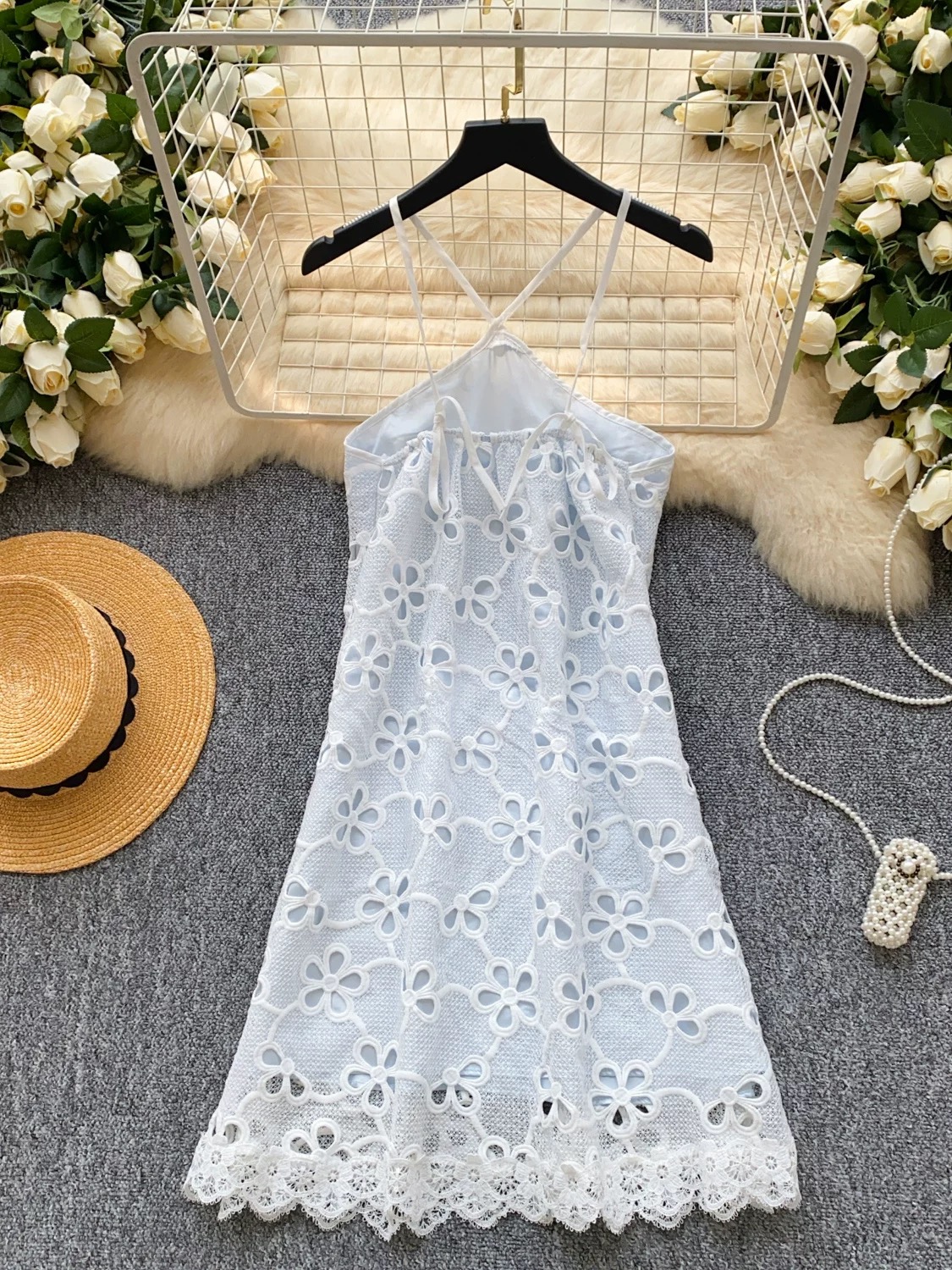 Got the juice dinner lace dress CD413 image