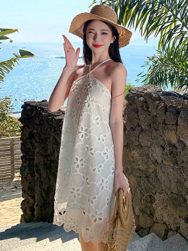 Got the juice dinner lace dress CD413 image