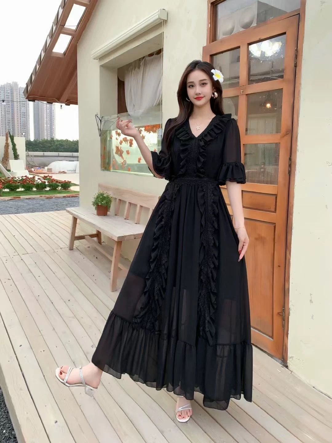 Cutting corners dress FD962 image