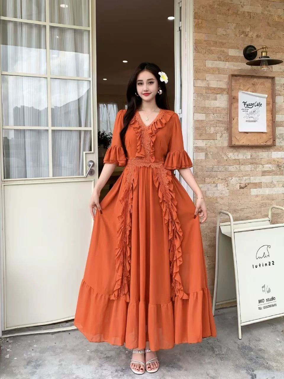 Cutting corners dress FD962 image