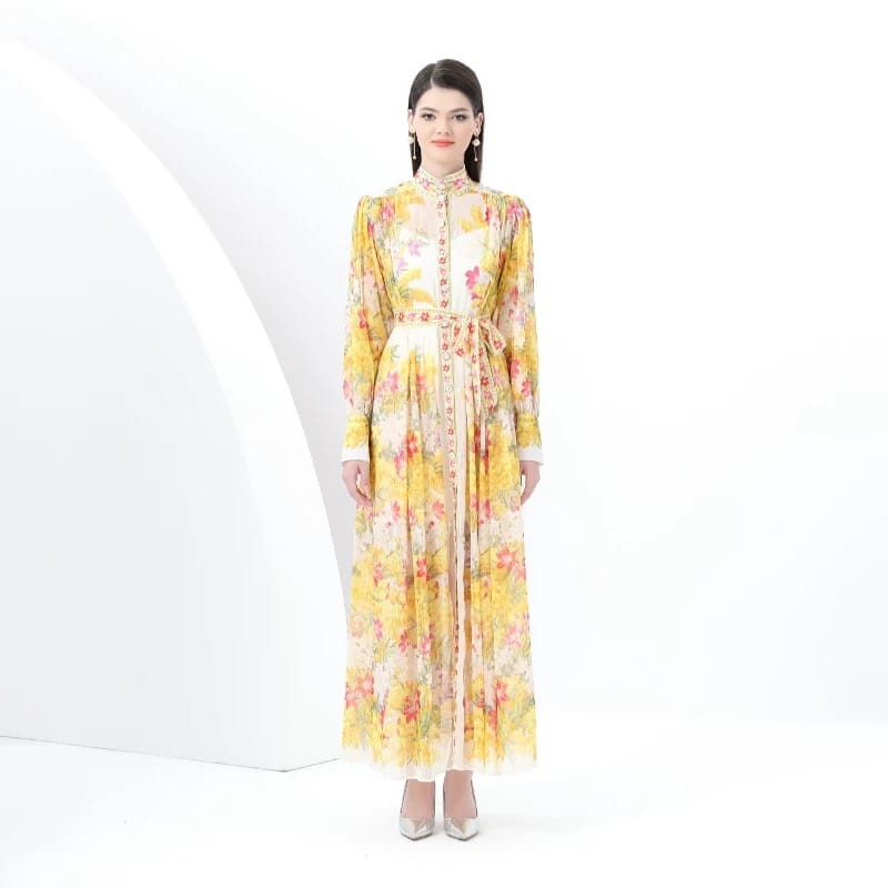 Better than okay print dress ED205 image