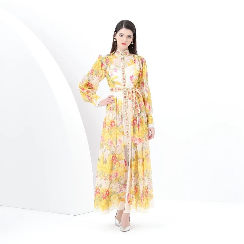 Better than okay print dress ED205 image