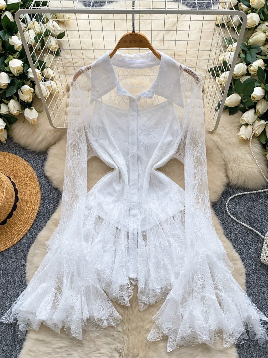 Make my summer lace top & camisole  FTO149 image