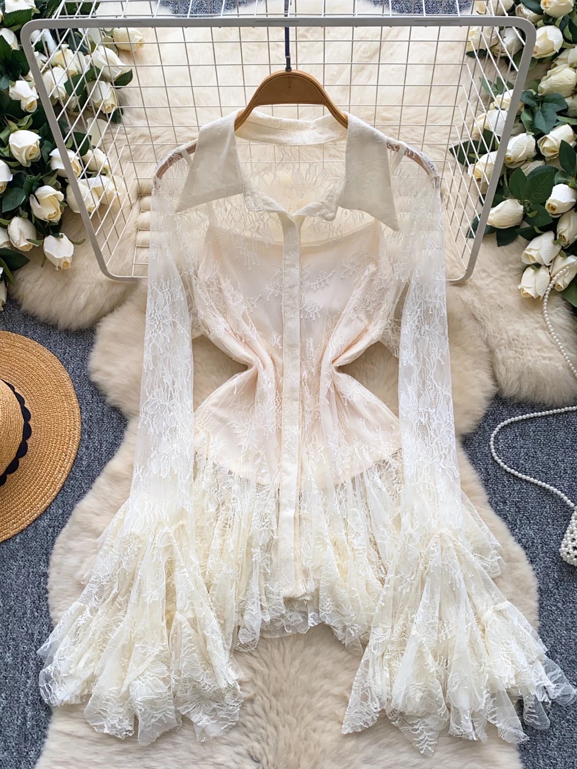 Make my summer lace top & camisole  FTO149 image