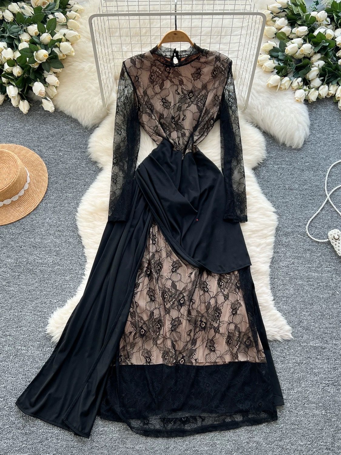 Missed you lace dress FD953 image