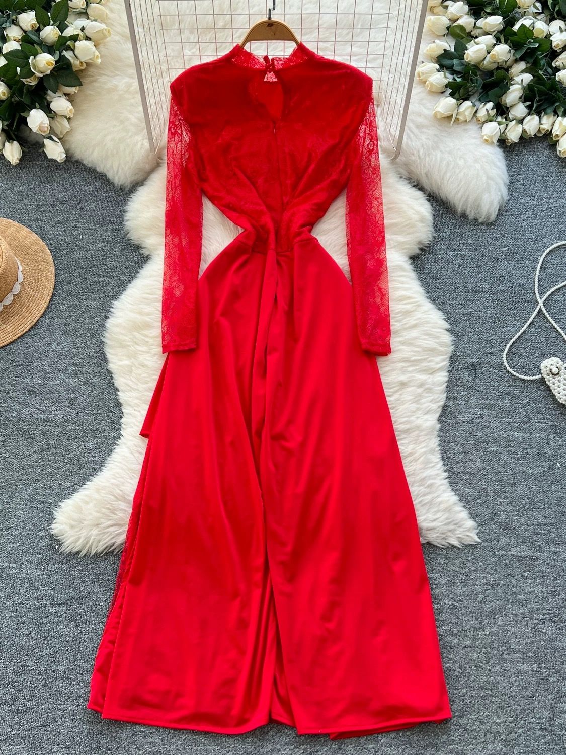 Missed you lace dress FD953 image