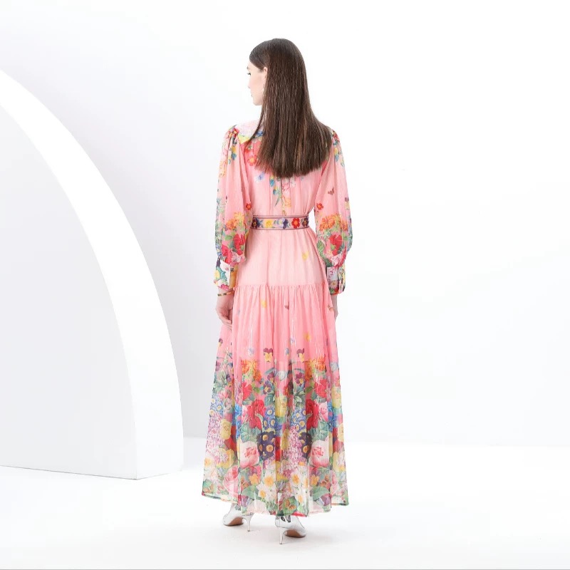 Prettiest in the room print dress ED200 image