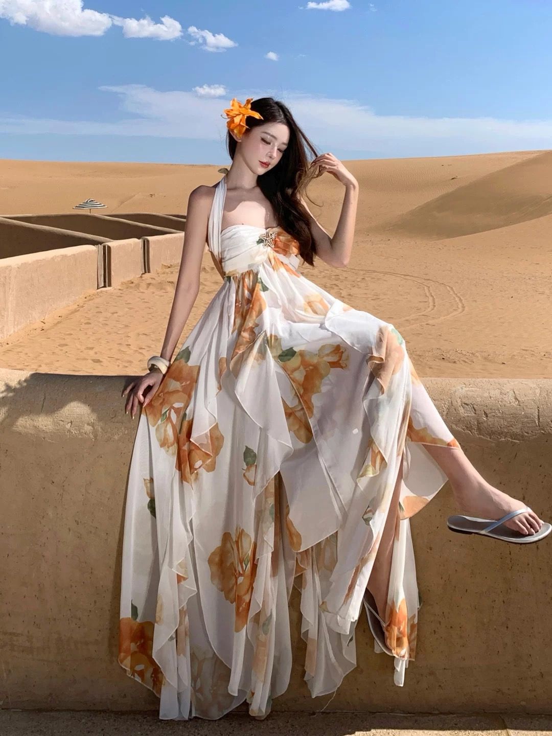 Ornamental spring dress CD116 image