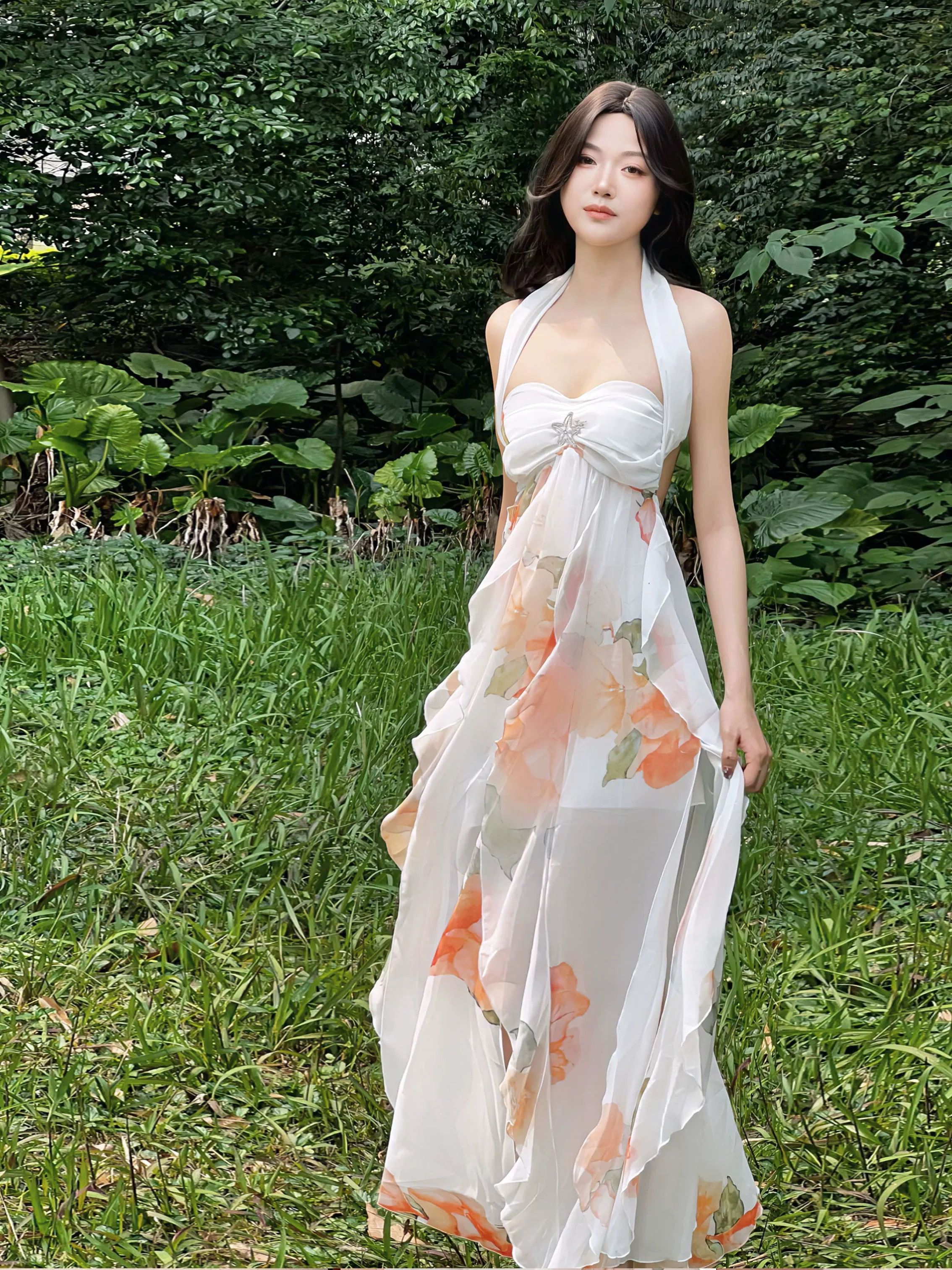 Ornamental spring dress CD116 image