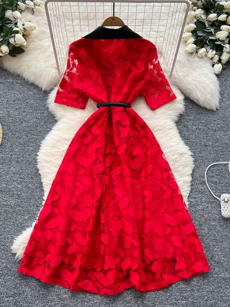 Miss rebel lace dress FD356 image