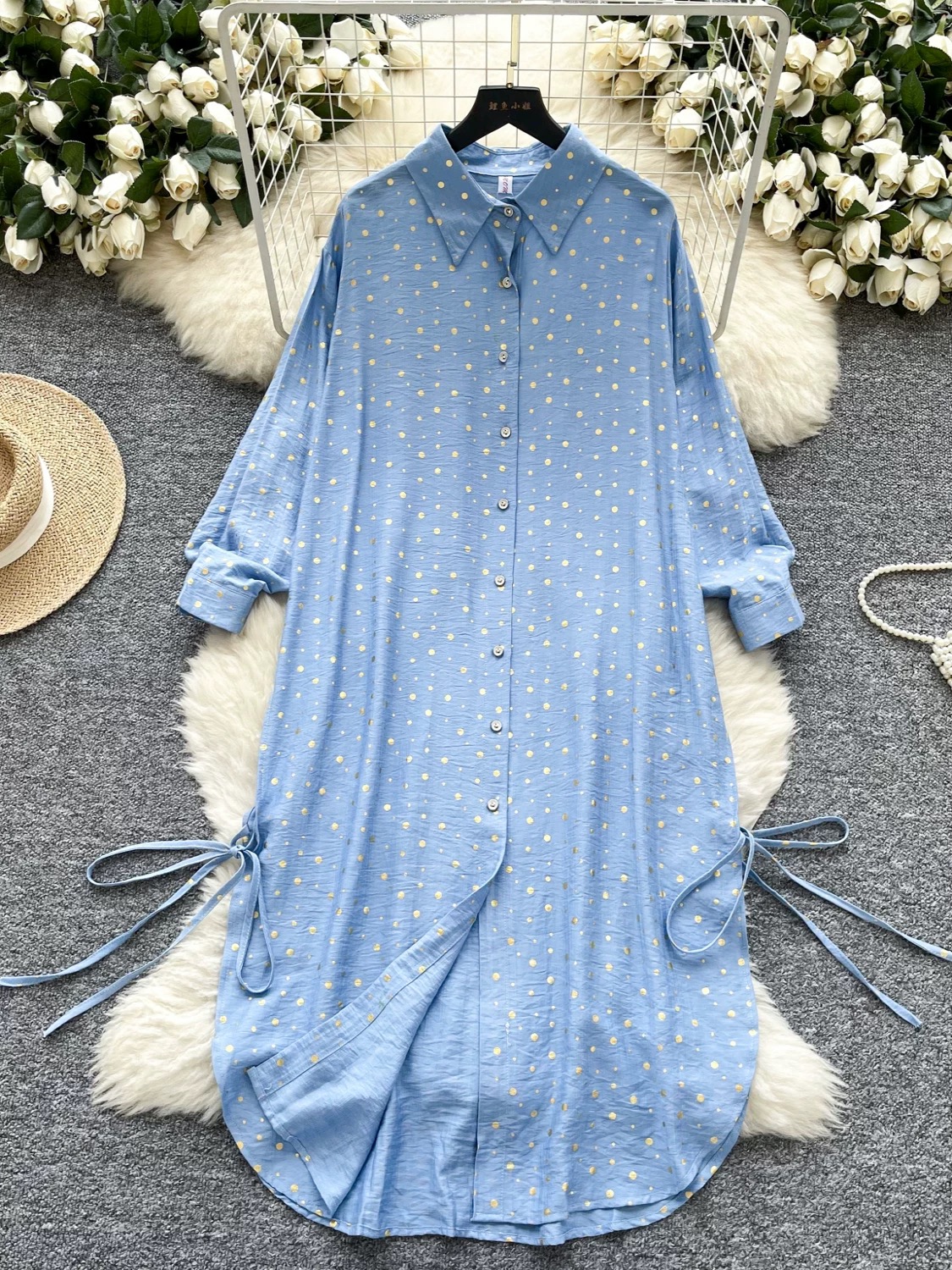 Cupid charm shirt dress SD108 image