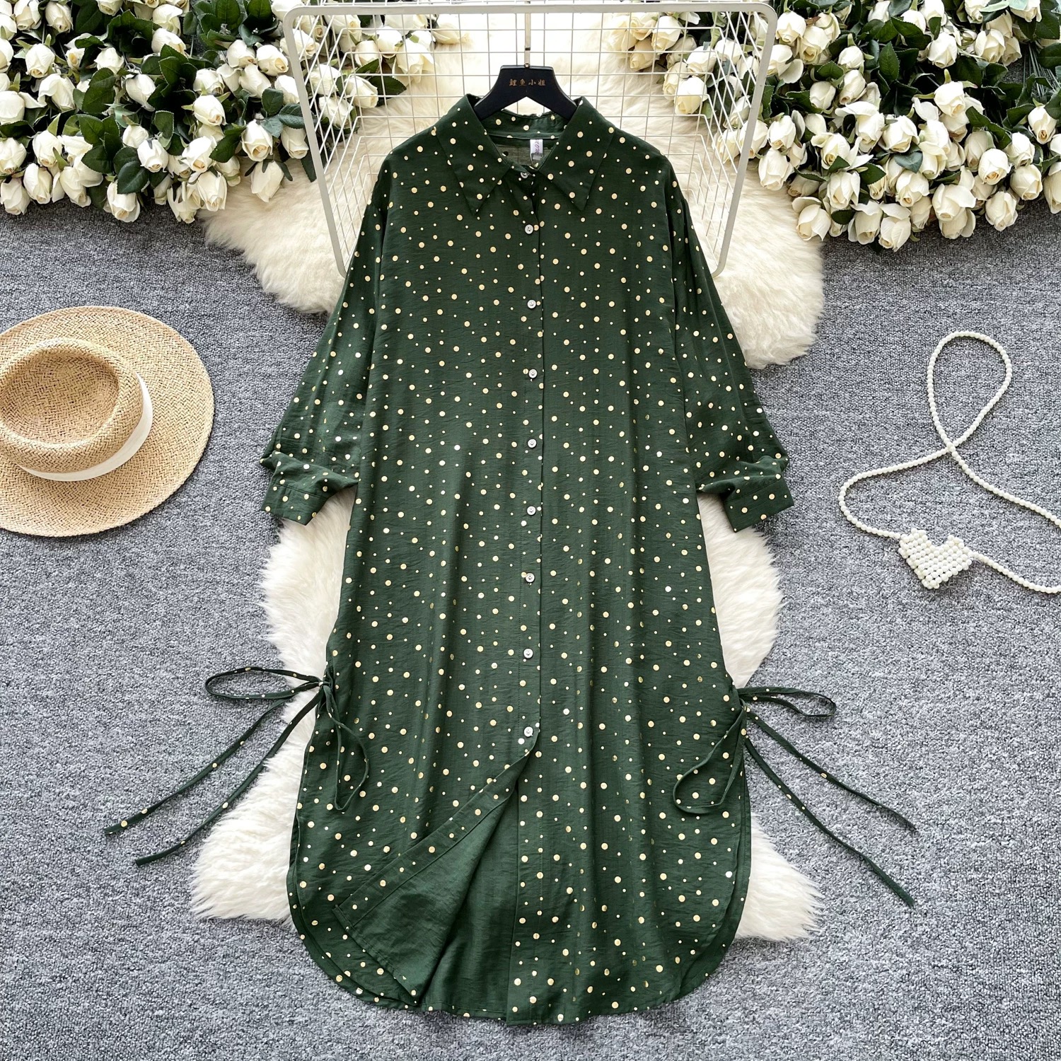 Cupid charm shirt dress SD108 image