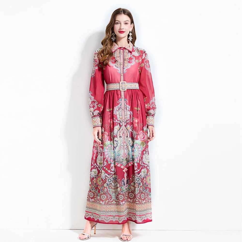 New cutie on the block print dress ED185 image