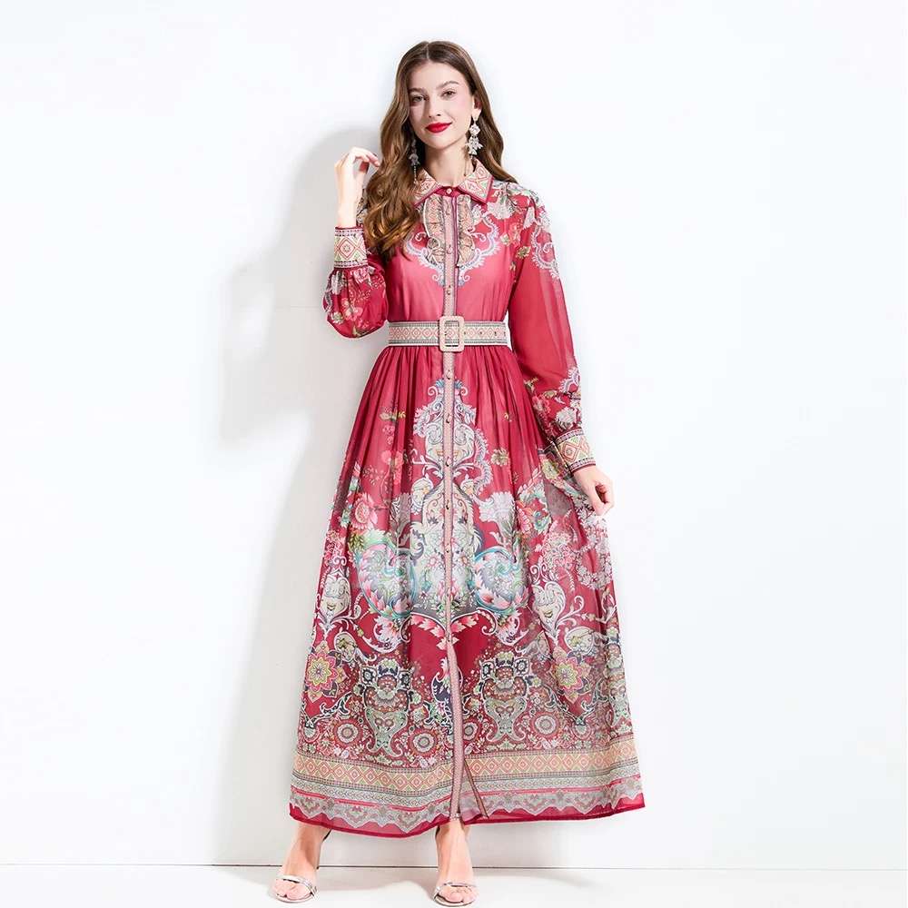 New cutie on the block print dress ED185 image