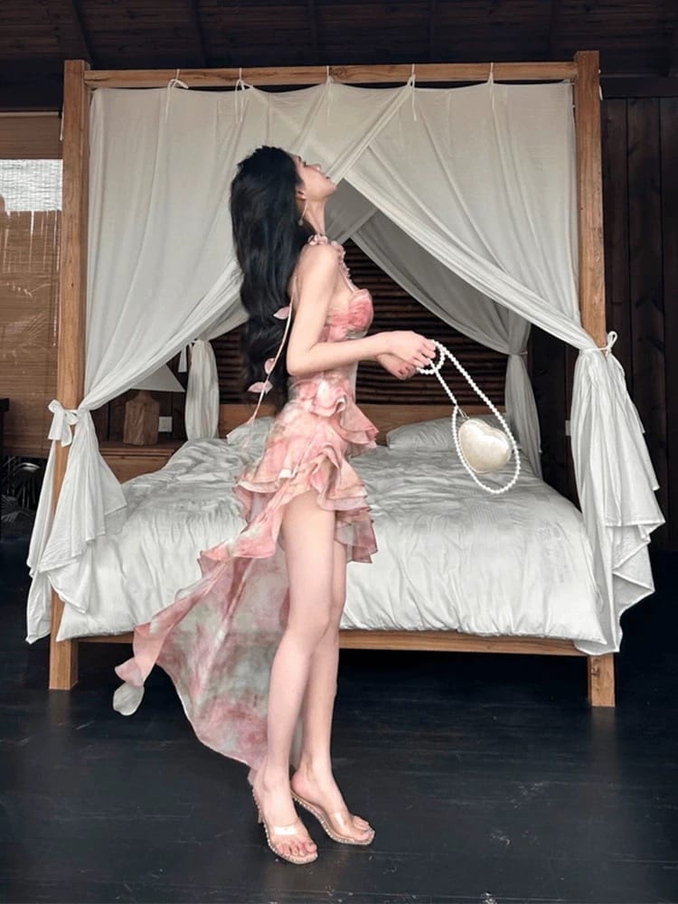 Get away with it floral dress CD390 image