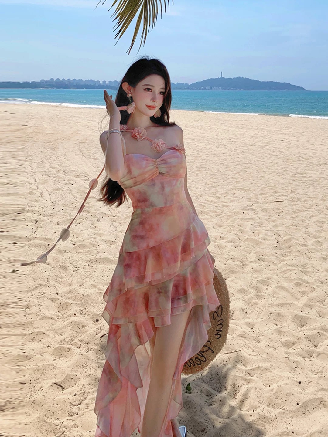 Get away with it floral dress CD390 image