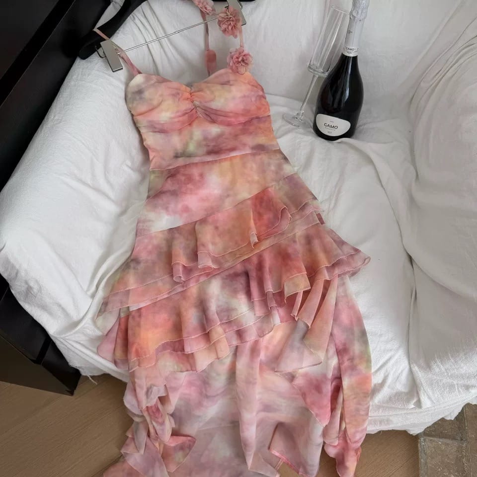 Get away with it floral dress CD390 image