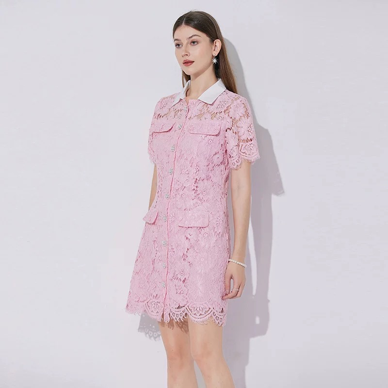 Cool girl lace dress FBC397 image