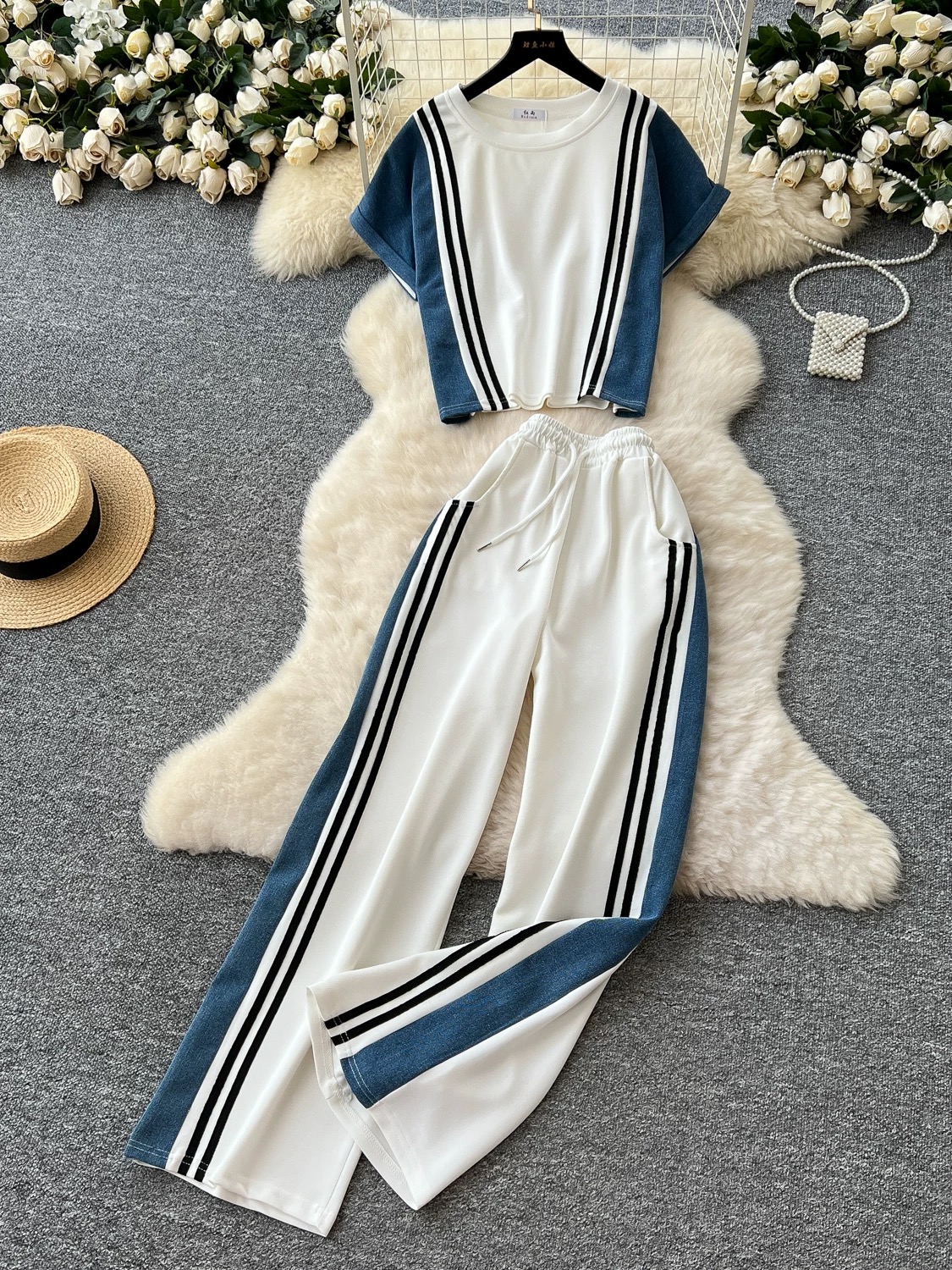 Shanaya denim set DTP146 image