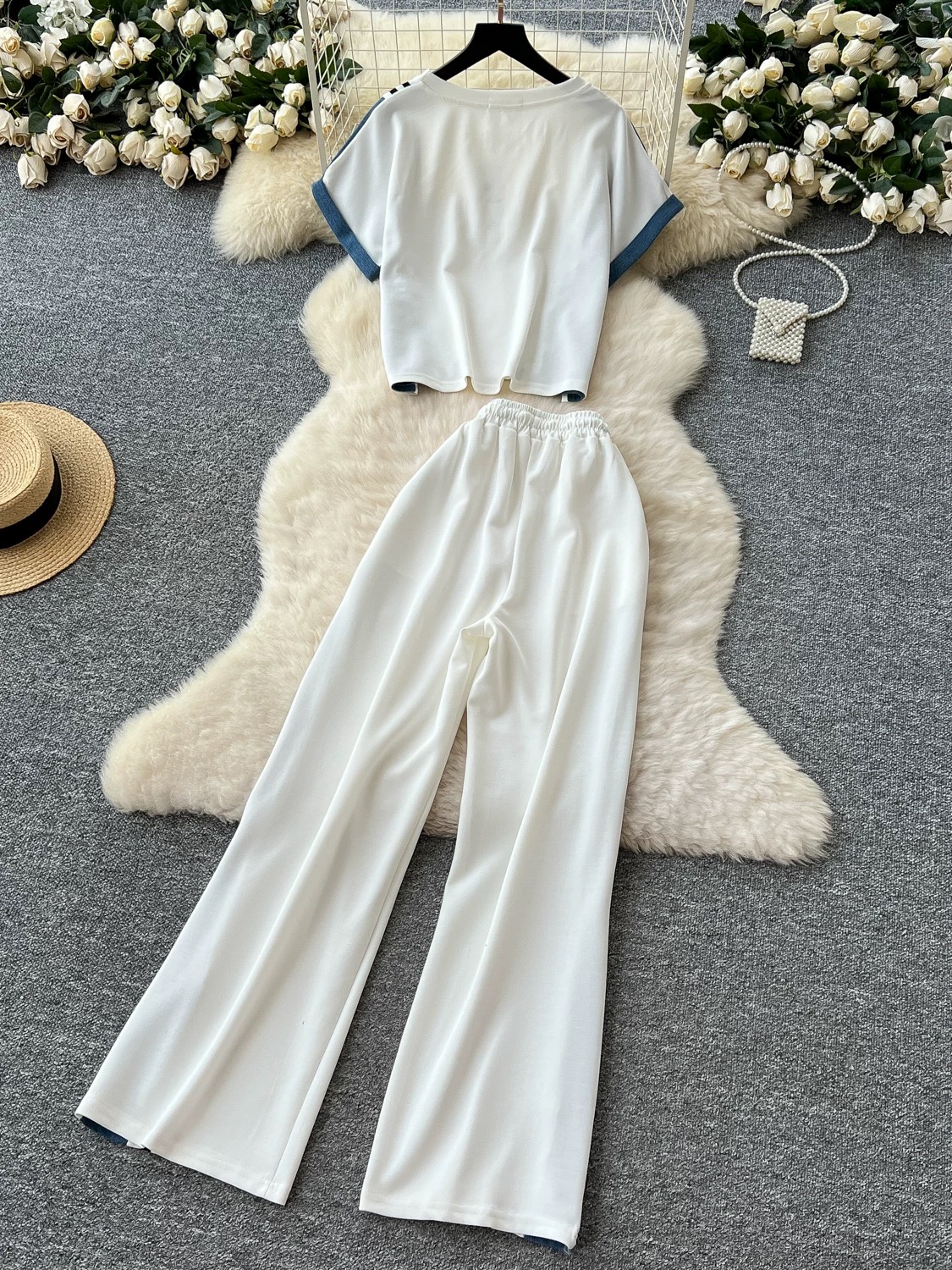 Shanaya denim set DTP146 image