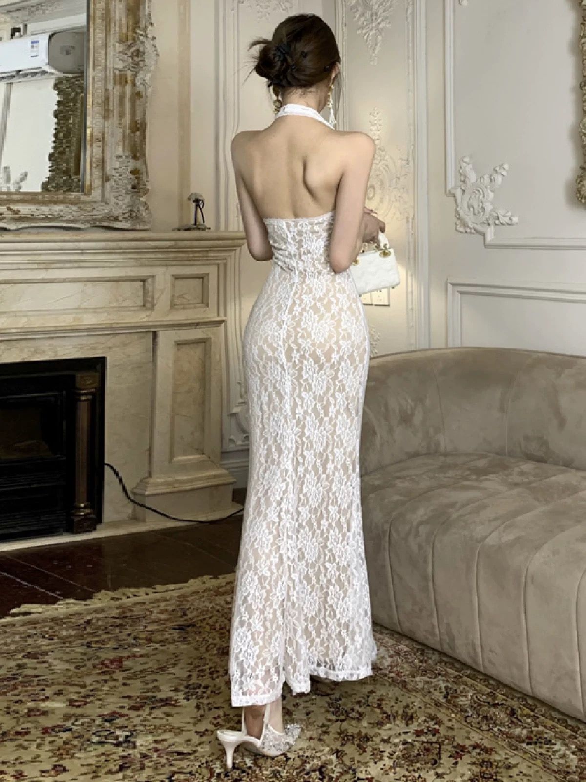 Have mercy lace dress FD940 image